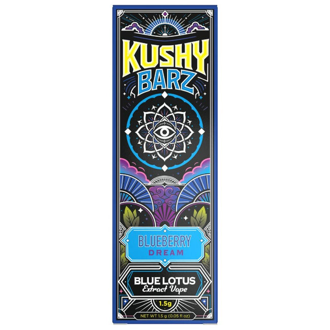 Kushy Barz Blue Lotus Disposable 1.5g Best Sales Price - Vape Pens