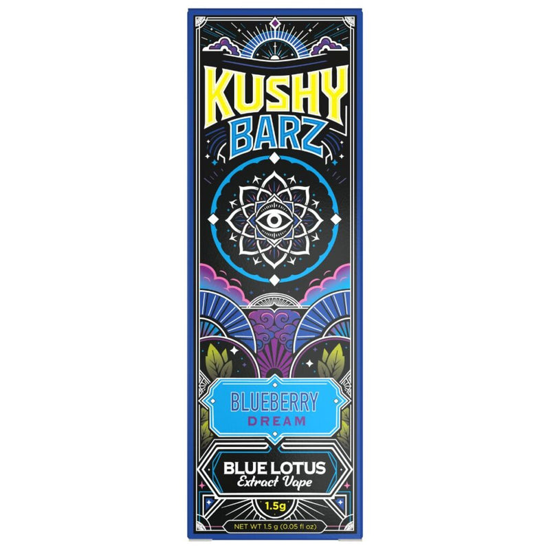 Kushy Barz Blue Lotus Disposable 1.5g Best Sales Price - Vape Pens