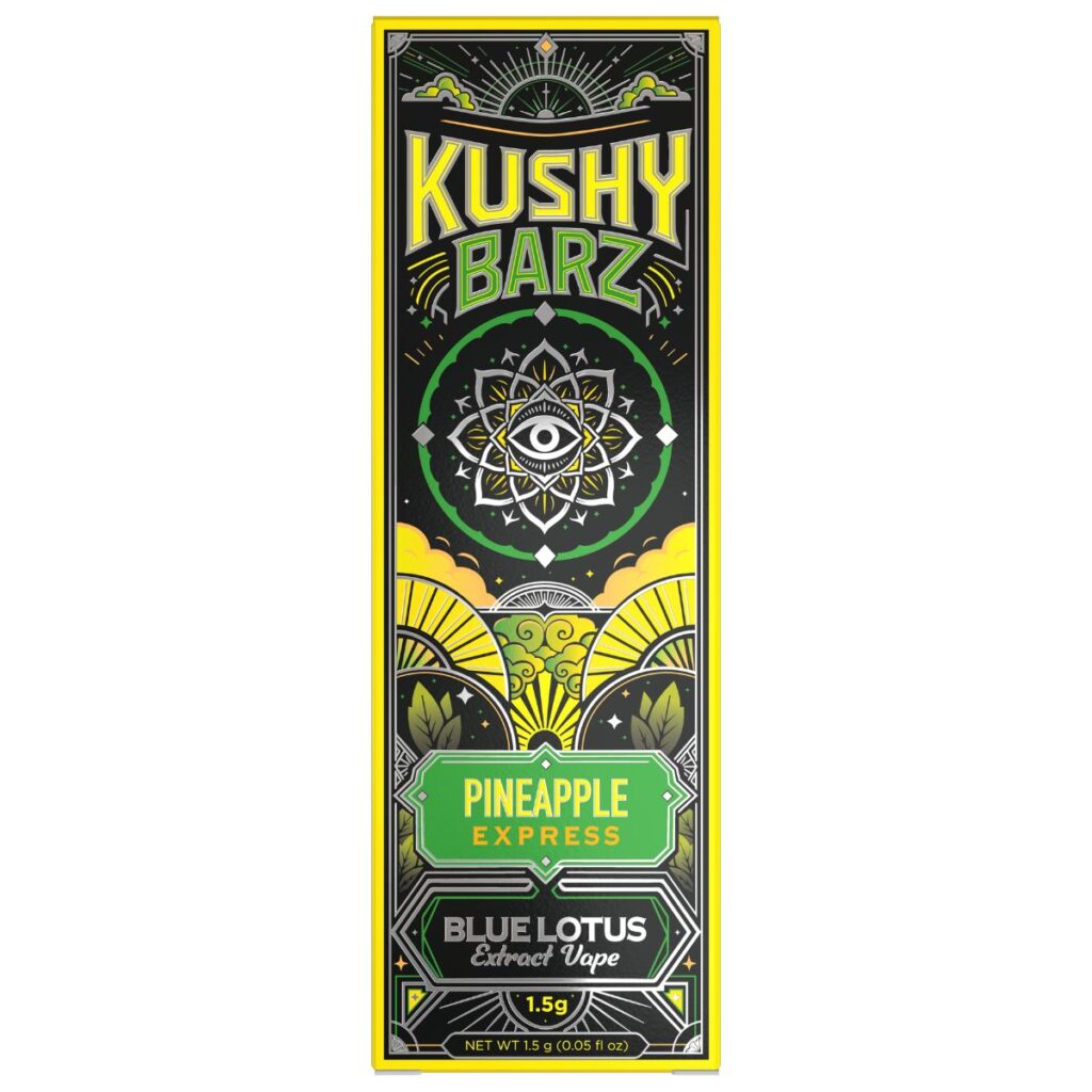 Kushy Barz Blue Lotus Disposable 1.5g Best Sales Price - Vape Pens