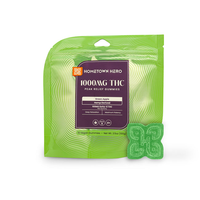 Green Herbal Care Delta-8 THC Max Gummies Best Sales Price - Edibles