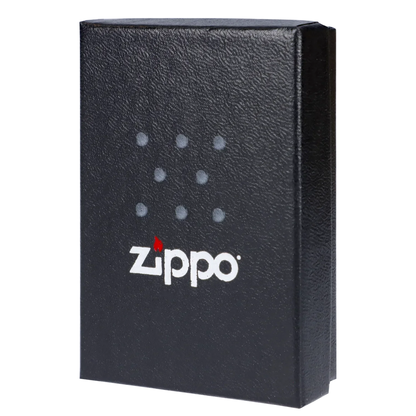 Queen of Bud Black Obsidian Geometric Zippo