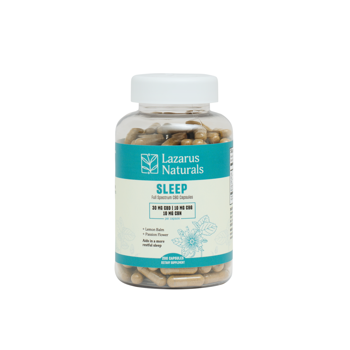 Lazarus Naturals CBD+CBN CAPSULES, SLEEP