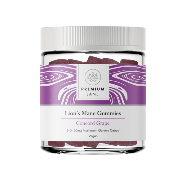 Premium Jane Lion’s Mane Mushroom Gummies
