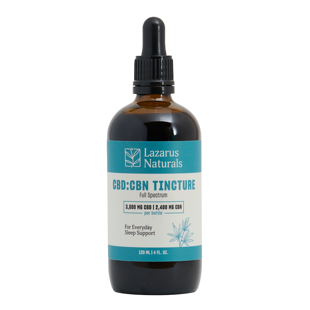 Lazarus Naturals CBD+CBN TINCTURE, SLEEP
