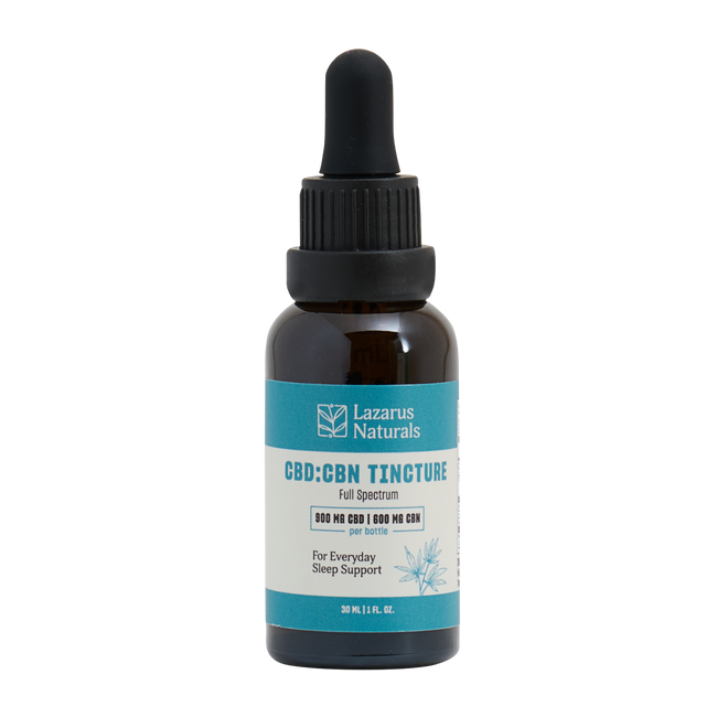 Lazarus Naturals CBD+CBN TINCTURE, SLEEP