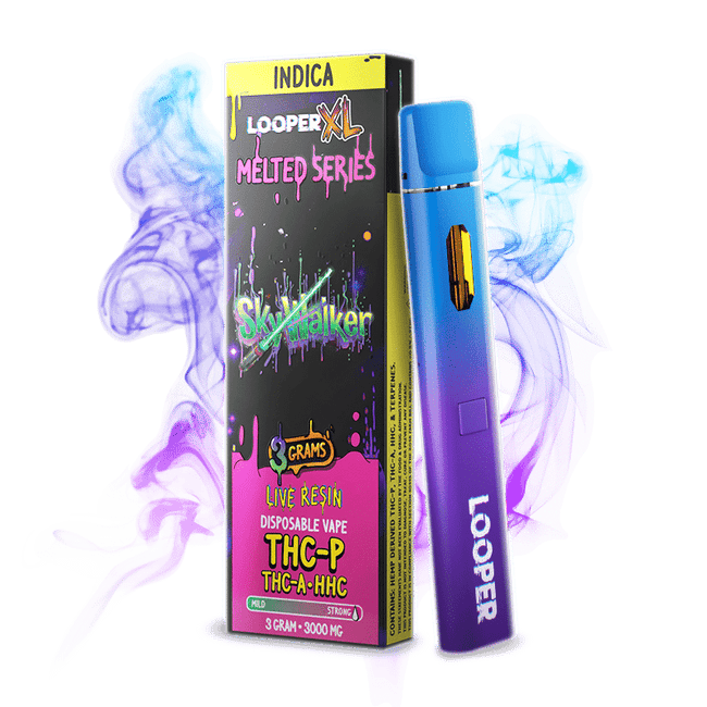Looper Vape Melted Series 3G Disposable: Skywalker OG