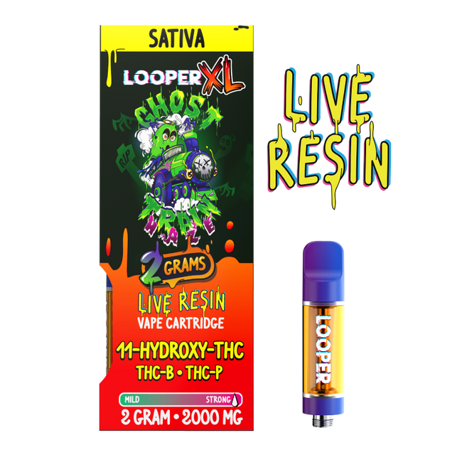 Looper XL Cartridge 2g: Ghost Train Haze by Looper Vape