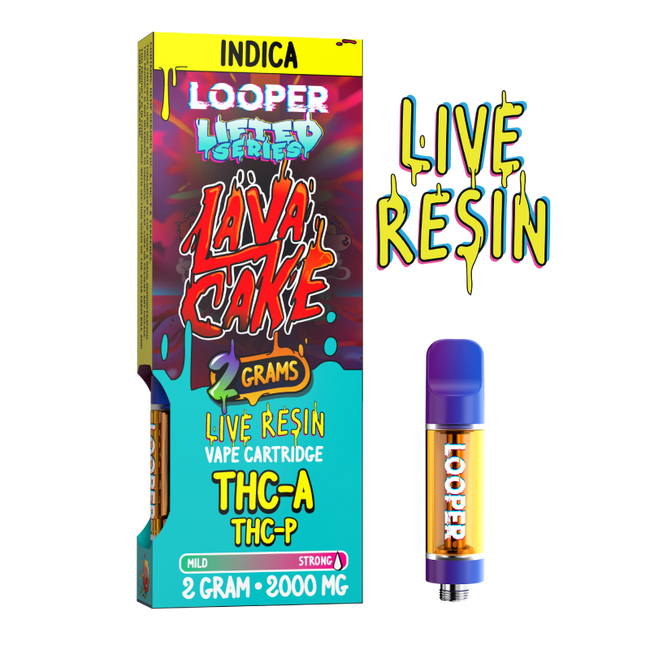 Lifted Series 2g Cartridge: Lava Cake by Looper Vape