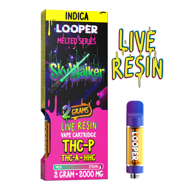 Melted Series 2g Cartridge: Skywalker by Looper Vape