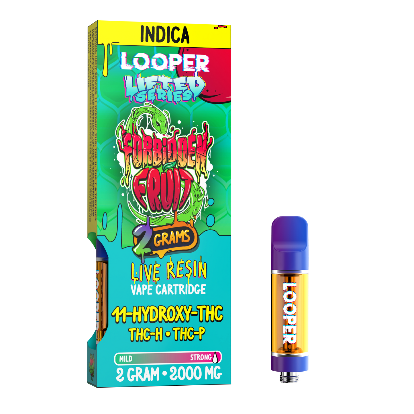 Lifted Series 2g Cartridge: Forbidden Fruit by Looper Vape