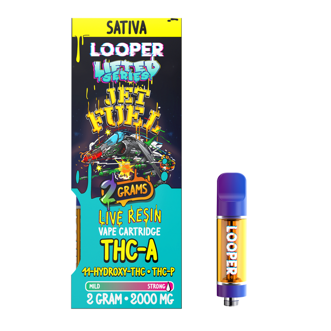 Lifted Series 2g Cartridge: Jet Fuel by Looper Vape