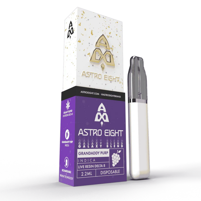 Astro Eight | Live Resin Delta 8 THC Galaxy Blend Rechargeable Disposable - 2.2mL Best Sales Price - Vape Pens