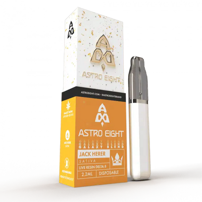 Astro Eight | Live Resin Delta 8 THC Galaxy Blend Rechargeable Disposable - 2.2mL Best Sales Price - Vape Pens