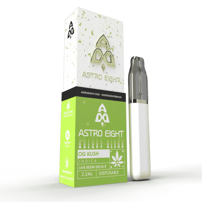 Astro Eight | Live Resin Delta 8 THC Galaxy Blend Rechargeable Disposable - 2.2mL Best Sales Price - Vape Pens