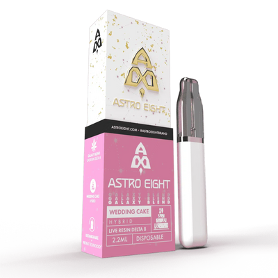 Astro Eight | Live Resin Delta 8 THC Galaxy Blend Rechargeable Disposable - 2.2mL Best Sales Price - Vape Pens