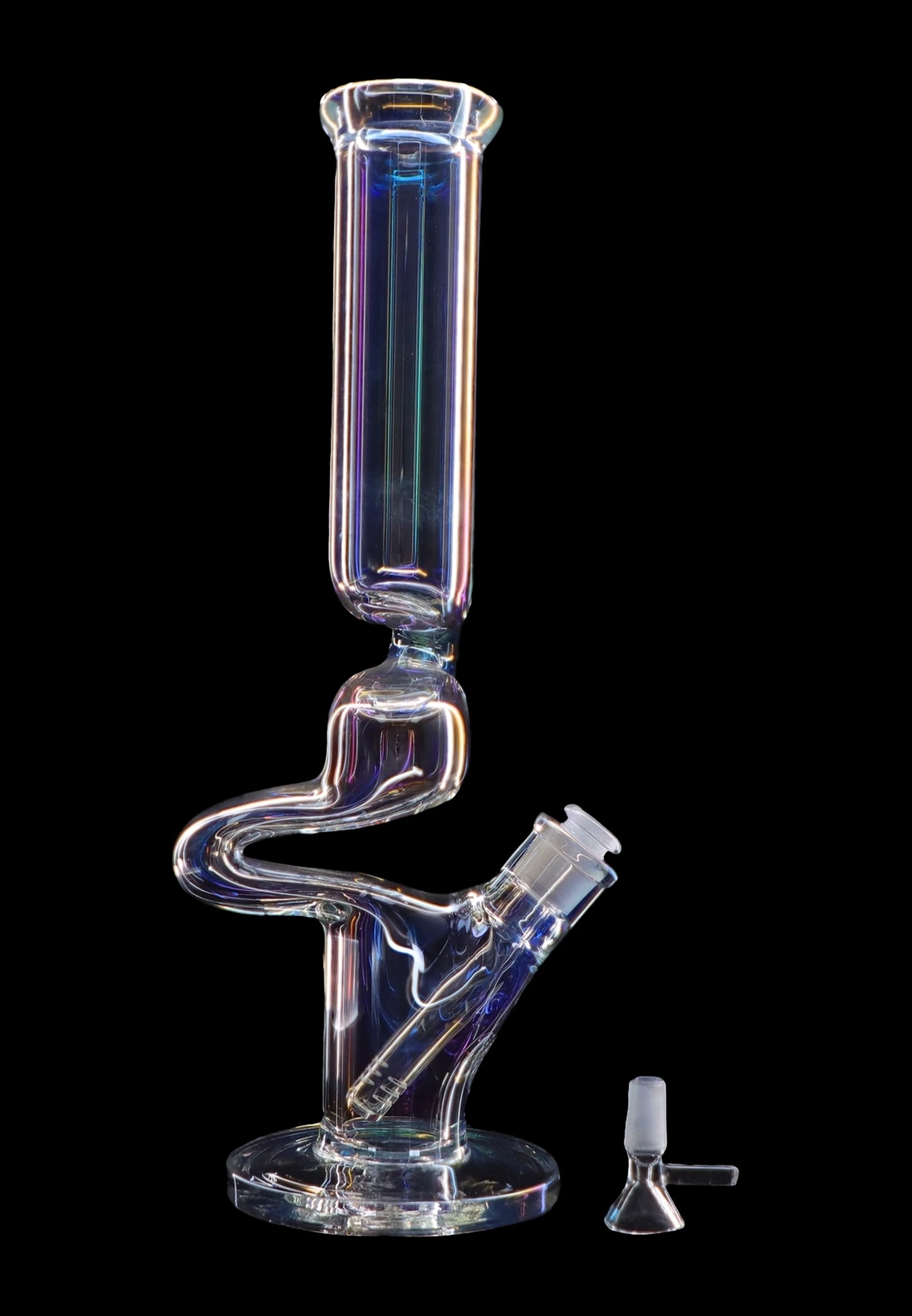 Smoke Cartel Fumed Zong Water Pipe - 15 in.