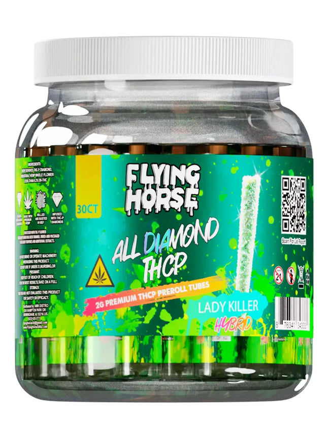 Lady Killer Flying Horse All Diamond THCP Pre-Roll 1ct