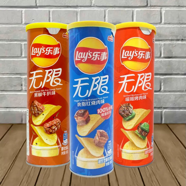 Exotic Lay’s Potato Chips Can