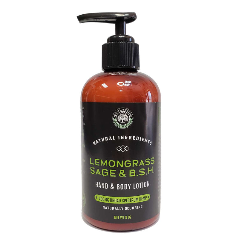 Leaf Life Lemongrass and Sage B.S.H. Hand and Body Lotion Best Sales Price - Topicals