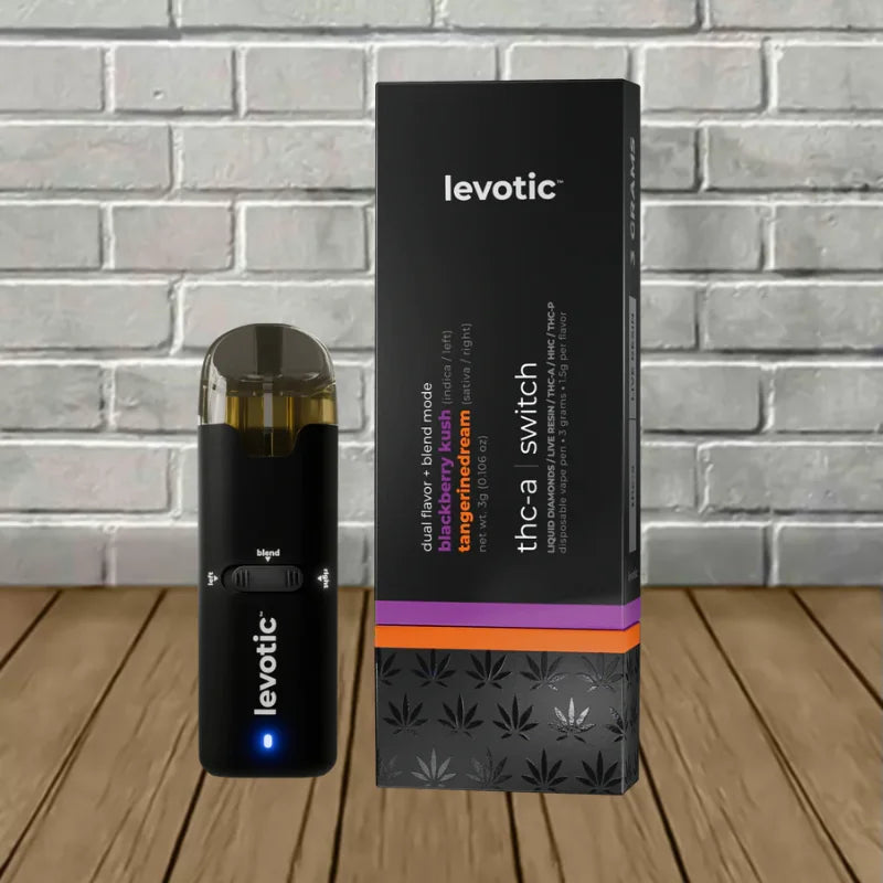 Levotic THC-A Switch Live Resin Disposable 3g