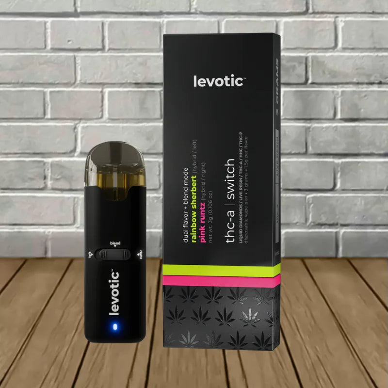 Levotic THC-A Switch Live Resin Disposable 3g