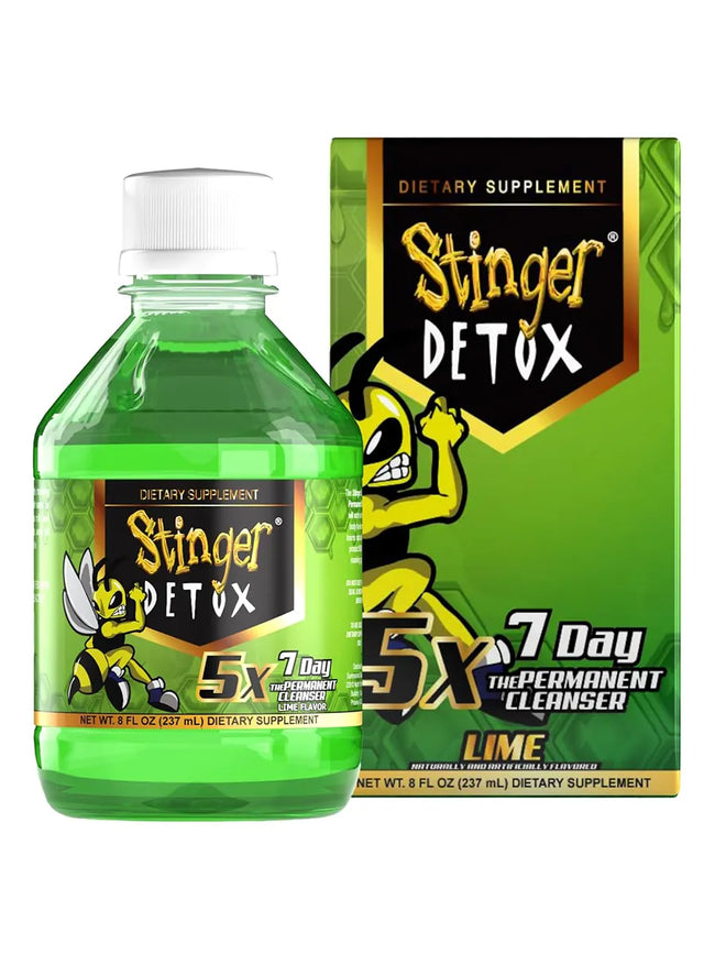 Lime Stinger Detox 5X 7-Day Extra Strength Permanent Drink 8 FL OZ