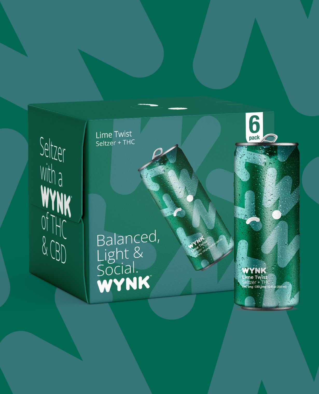 WYNK Seltzer Lime Twist