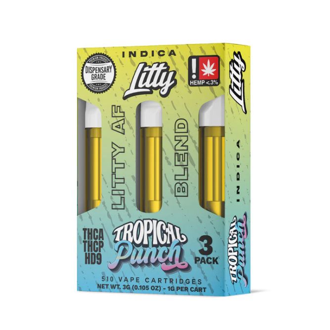 Litty AF Blend THCa Vape Cartridge 3g
