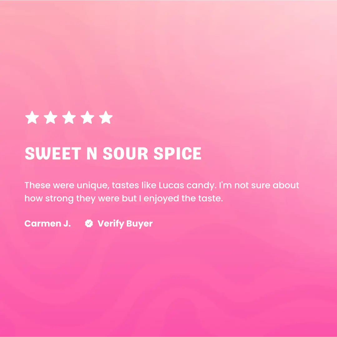 Live Hash Rosin Chamoy Gummies