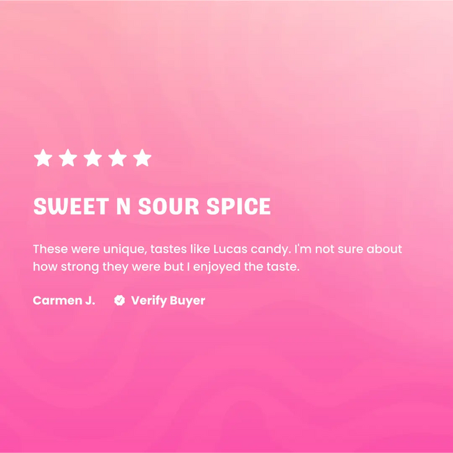 Live Hash Rosin Chamoy Gummies