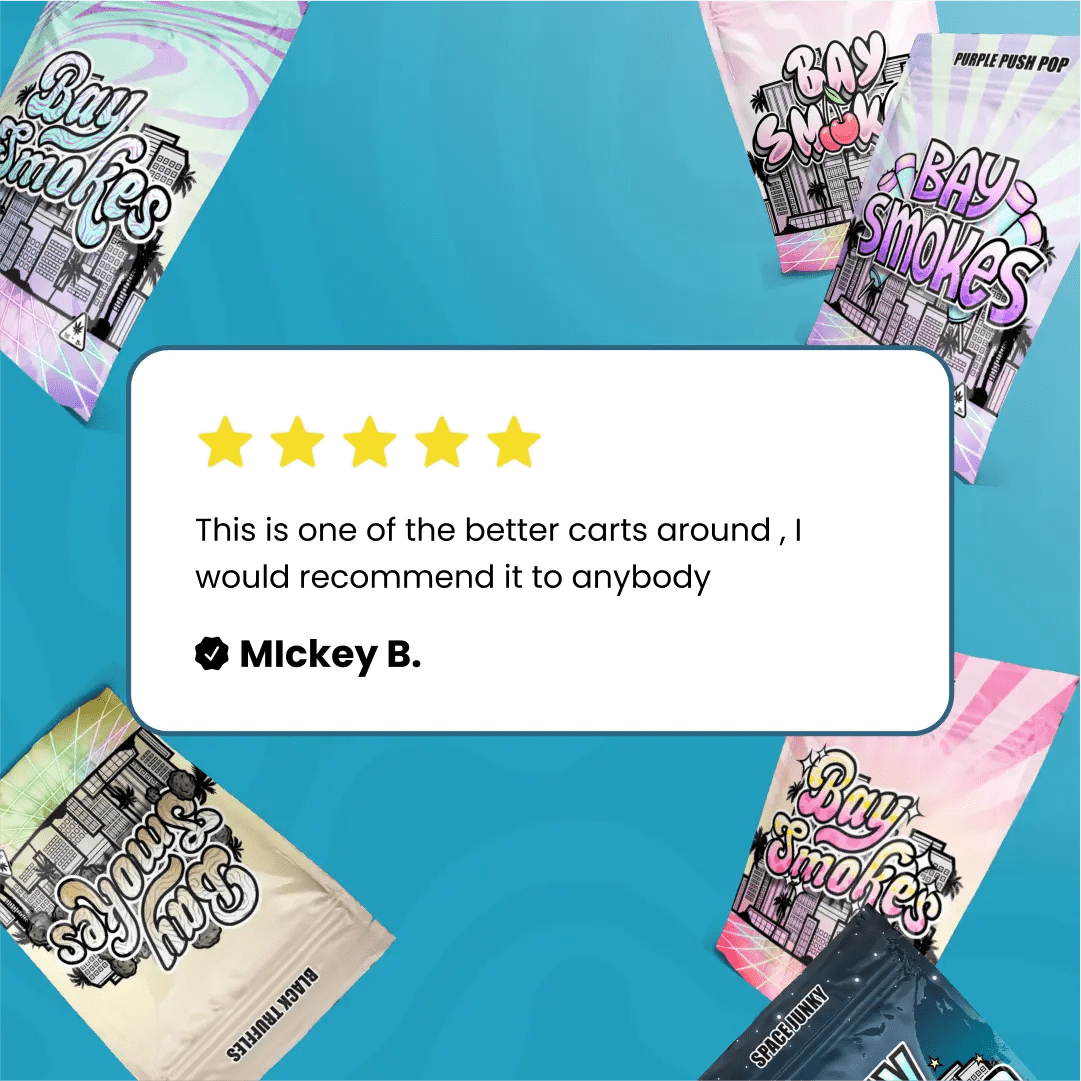 Bay Smokes Live Resin THCa Cart Maui Wowie