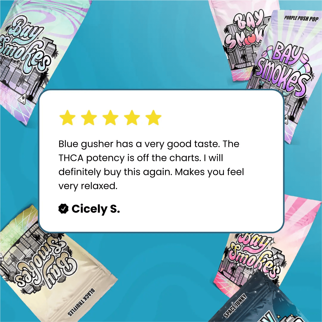 Bay Smokes Live Resin THCa Vape Carts