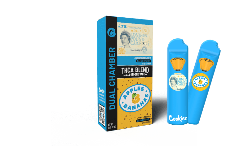 Binoid On Sale: 2 Gram Dual Chamber Vapes – Cookies