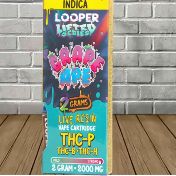 Looper Live Resin Lifted Series Blend Vape Cartridge 2g