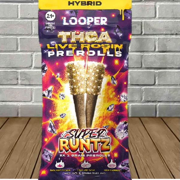 Looper Live Rosin THCa Pre-Rolls 2pk Best Sales Price - Pre-Rolls