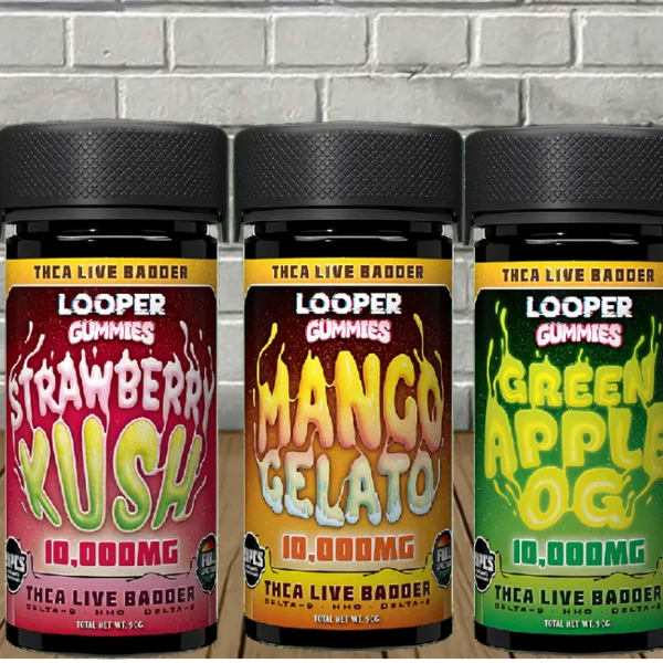 Looper THCa Live Badder Gummies 10000mg – TenVape