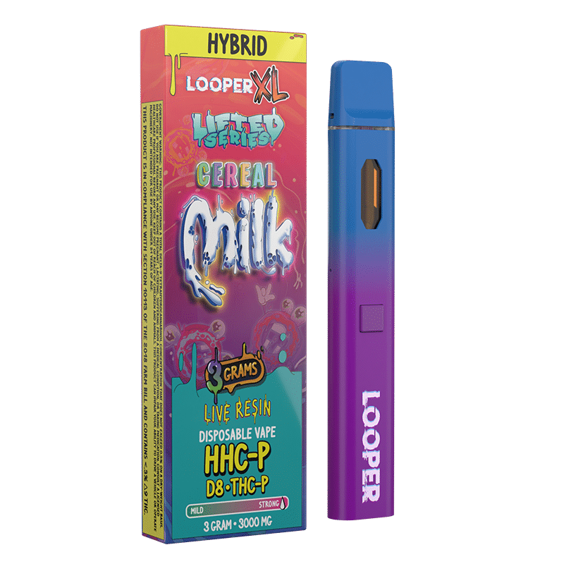 Looper Vape Lifted Series 3G Disposable: Cereal Milk