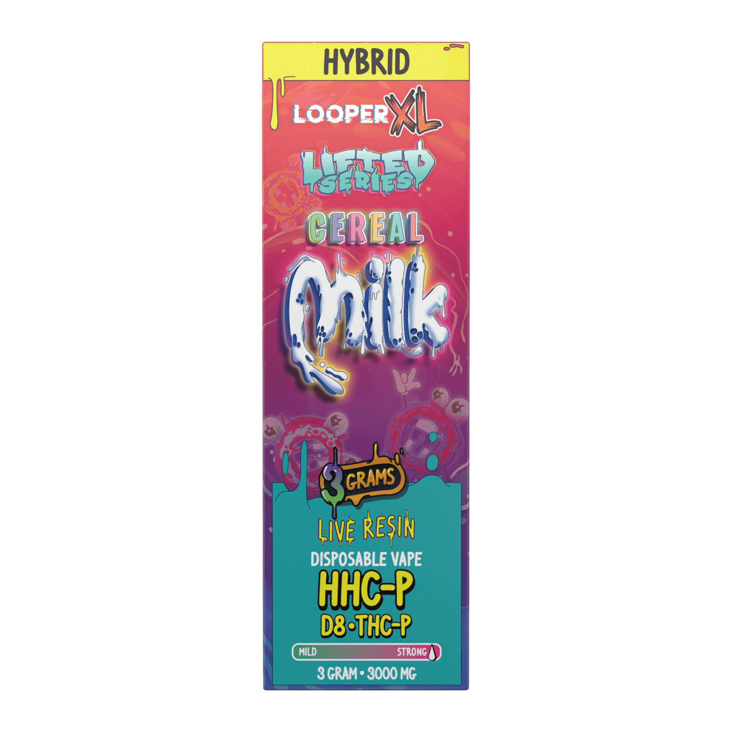 Looper Vape Lifted Series 3G Disposable: Cereal Milk