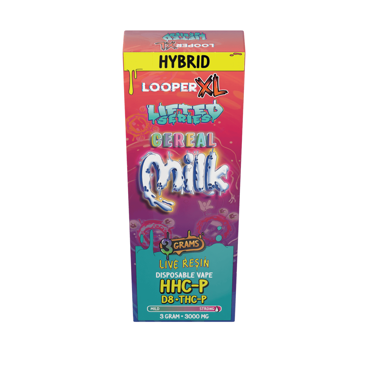 Looper Vape Lifted Series 3G Disposable: Cereal Milk