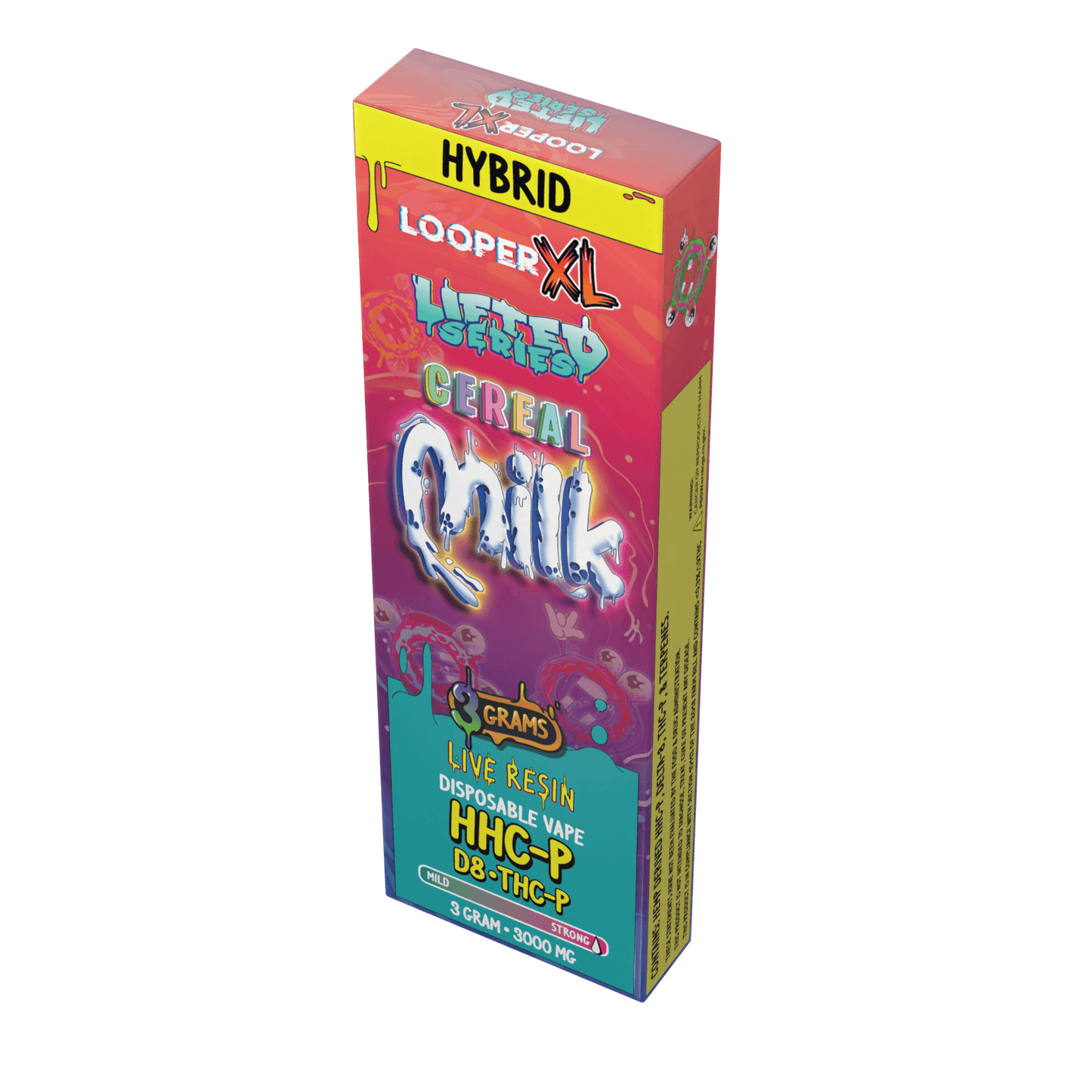 Looper Vape Lifted Series 3G Disposable: Cereal Milk