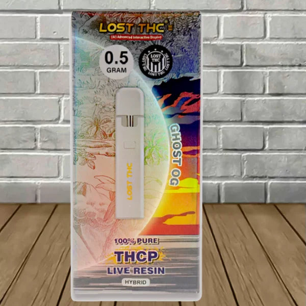 Lost THC 100% Pure THCP Live Resin Disposable 0.5g