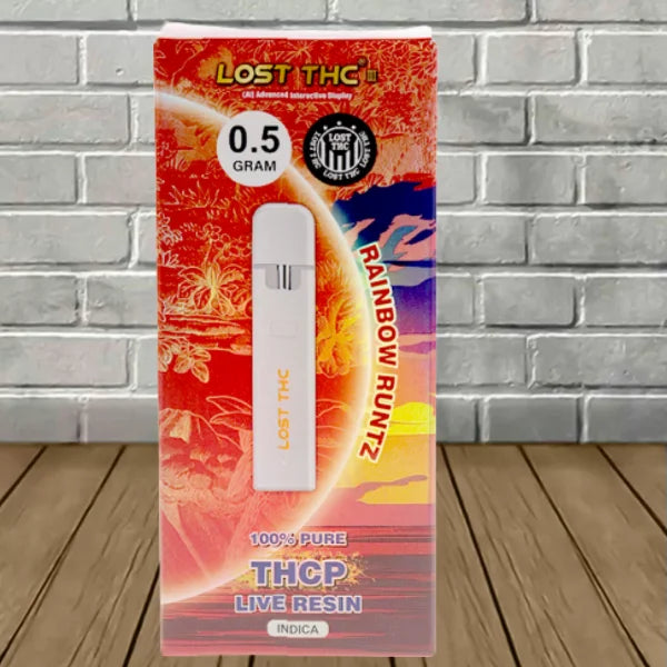 Lost THC 100% Pure THCP Live Resin Disposable 0.5g