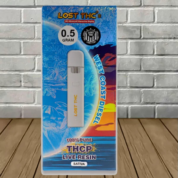 Lost THC 100% Pure THCP Live Resin Disposable 0.5g