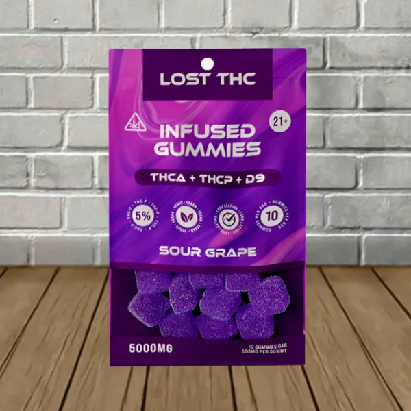 Lost THC Infused Gummies THCa | THCP | D9 5000mg