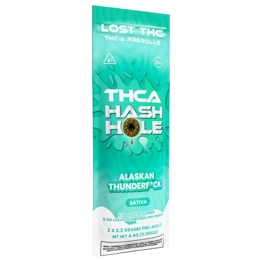 Lost THC THCa Hash Holes Prerolls 2pk 4.4g BULK DEAL Best Sales Price - Pre Rolls