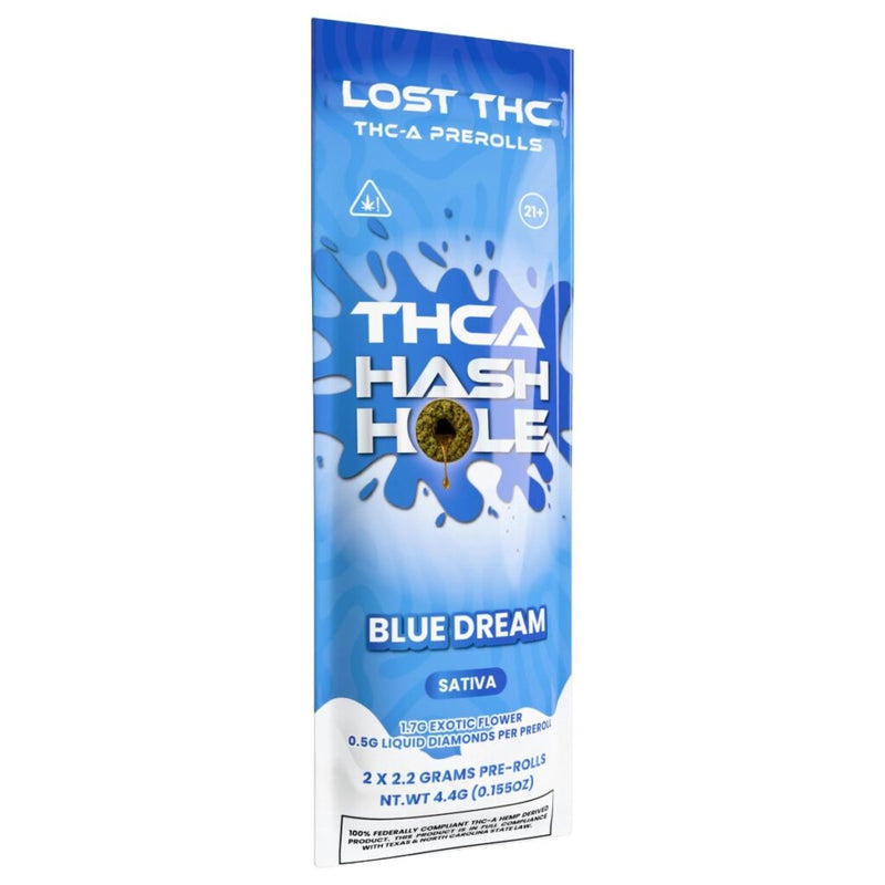Lost THC THCa Hash Holes Prerolls 2pk 4.4g BULK DEAL Best Sales Price - Pre Rolls
