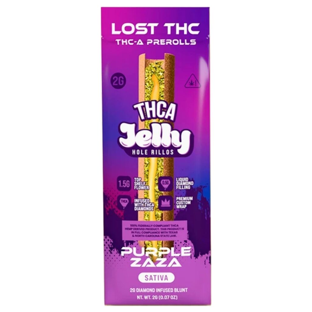 Lost THC THCA Jelly Hole Rillos Blunts 2g Best Sales Price - CBD