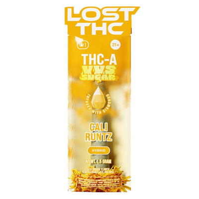 Lost THC THCA VVS Sugar Preroll 1pk 1.5g Best Sales Price - Pre Rolls