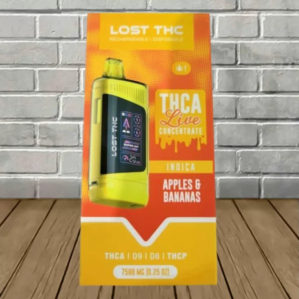 Lost THC THCa Live Concentrate V3 Disposable Vape 7.5g