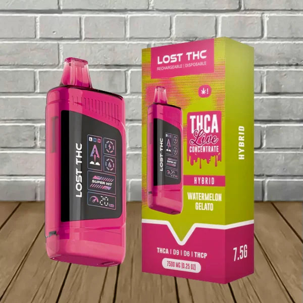 Lost THC THCa Live Concentrate V3 Disposable Vape 7.5g